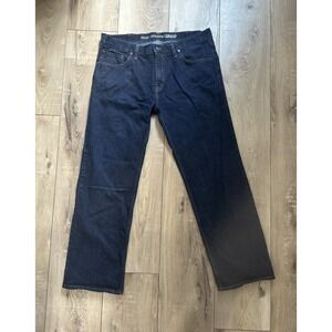 Old Navy Famous Men's Straight Dark Wash Jeans Size 38x32